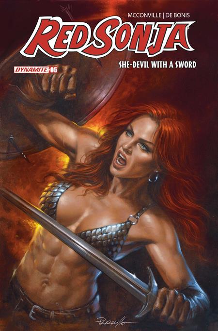 RED SONJA SHE DEVIL WITH A SWORD #5 CVR B LUCIO PARRILLO VAR