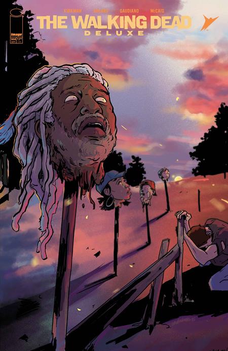WALKING DEAD DELUXE #144 CVR C LIANA KANGAS CONNECTING COVER VAR (MR)