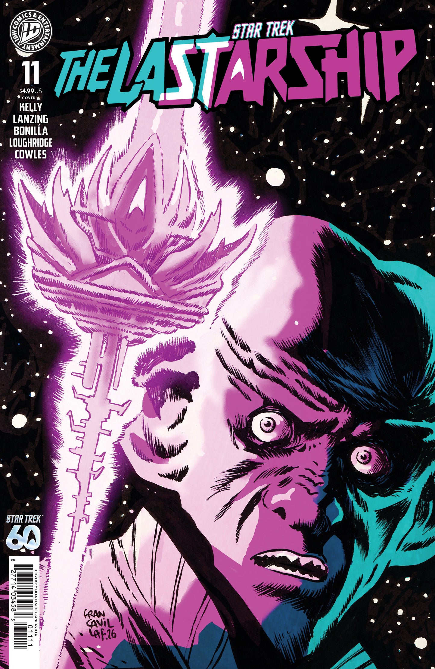 Star Trek: The Last Starship #11 Cover A (Francavilla)