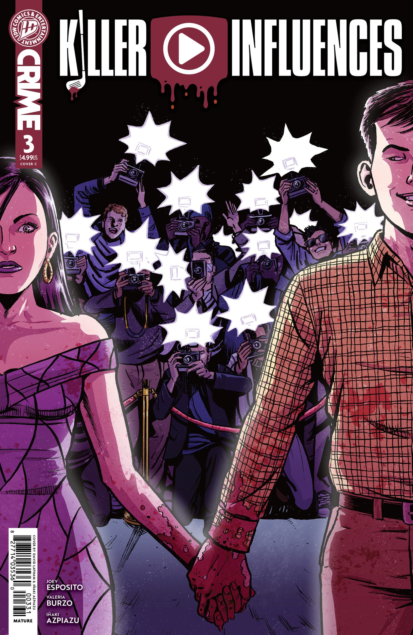 Killer Influences #3 Cover A (Baldeon)