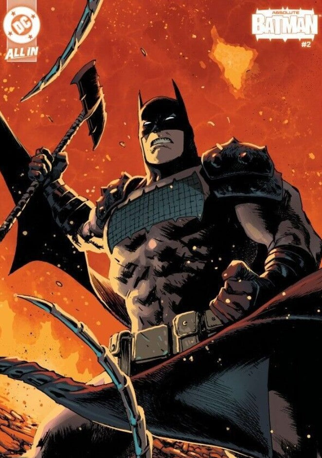 ABSOLUTE BATMAN #2 – EXCLUSIVE VARIANT – SPANISH EDITION – MATTE LAMINATE + METALLIC FINISH – LTD 100