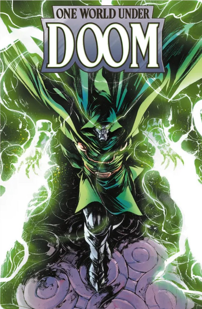 ONE WORLD UNDER DOOM #8 – BEN HARVEY PANINI MEXICAN FOIL LTD 100