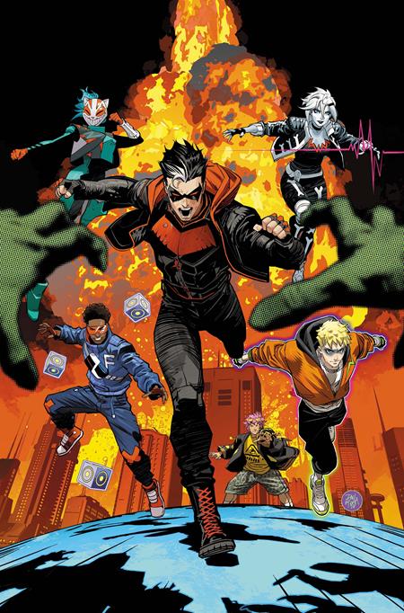 TEEN TITANS #1 CVR B DAN MORA CARD STOCK VAR
