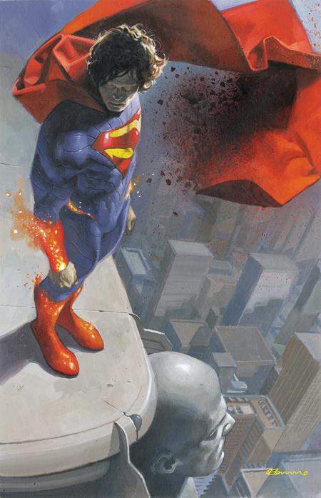 ABSOLUTE SUPERMAN #23 CVR D FABRIZIO DE TOMMASO CARD STOCK VAR