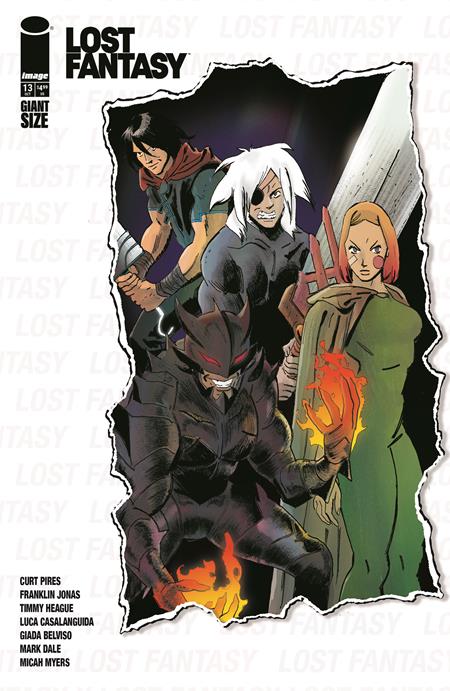 LOST FANTASY #13 CVR C ALEX DIOTTO ADVENTURER GROUP VAR