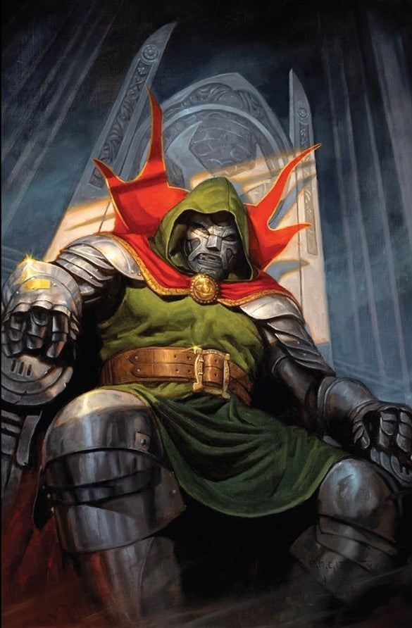 ONE WORLD UNDER DOOM #5 EXCLUSIVE VARIANT MATTE LAMINATION + METALLIZED FINISH LTD 100