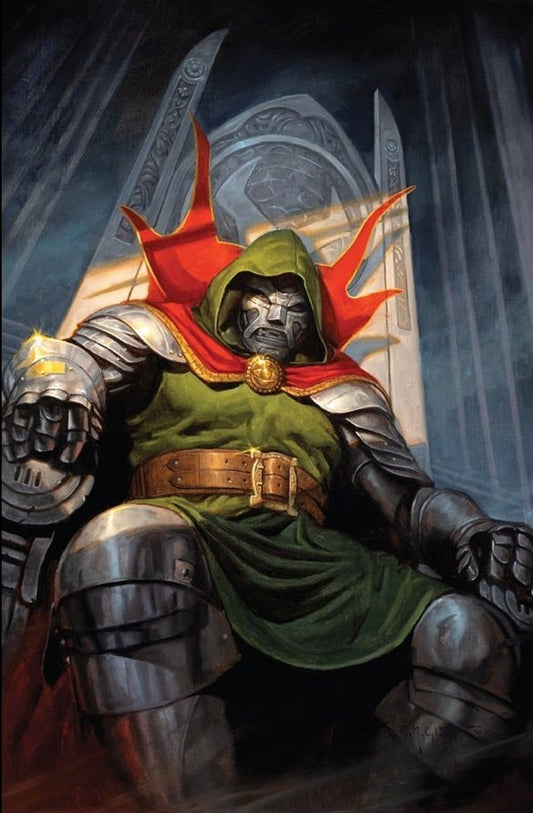 ONE WORLD UNDER DOOM #5 EXCLUSIVE VARIANT MATTE LAMINATION + METALLIZED FINISH LTD 100