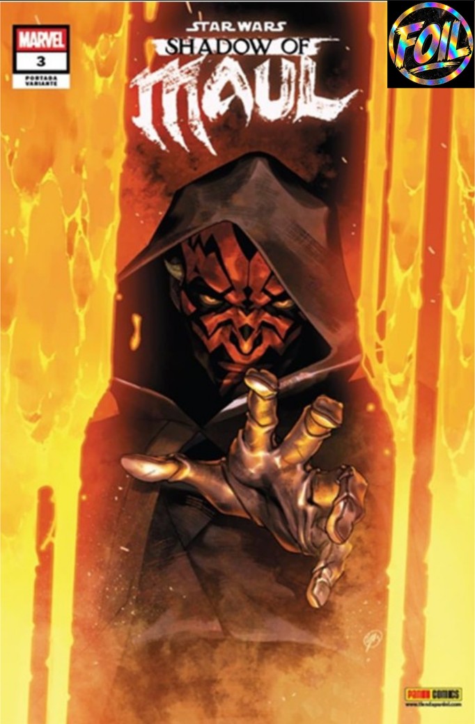 STAR WARS: SHADOW OF DARTH MAUL #3 YASMINE PUTRI METALLIC FOIL VARIANT MATTE LAMINATION LTD 100