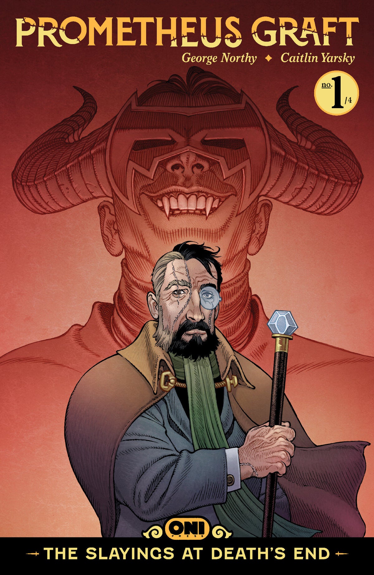 Prometheus Graft: The Slayings at Death's End #1 Cover C Gabriel Rodriguez Var