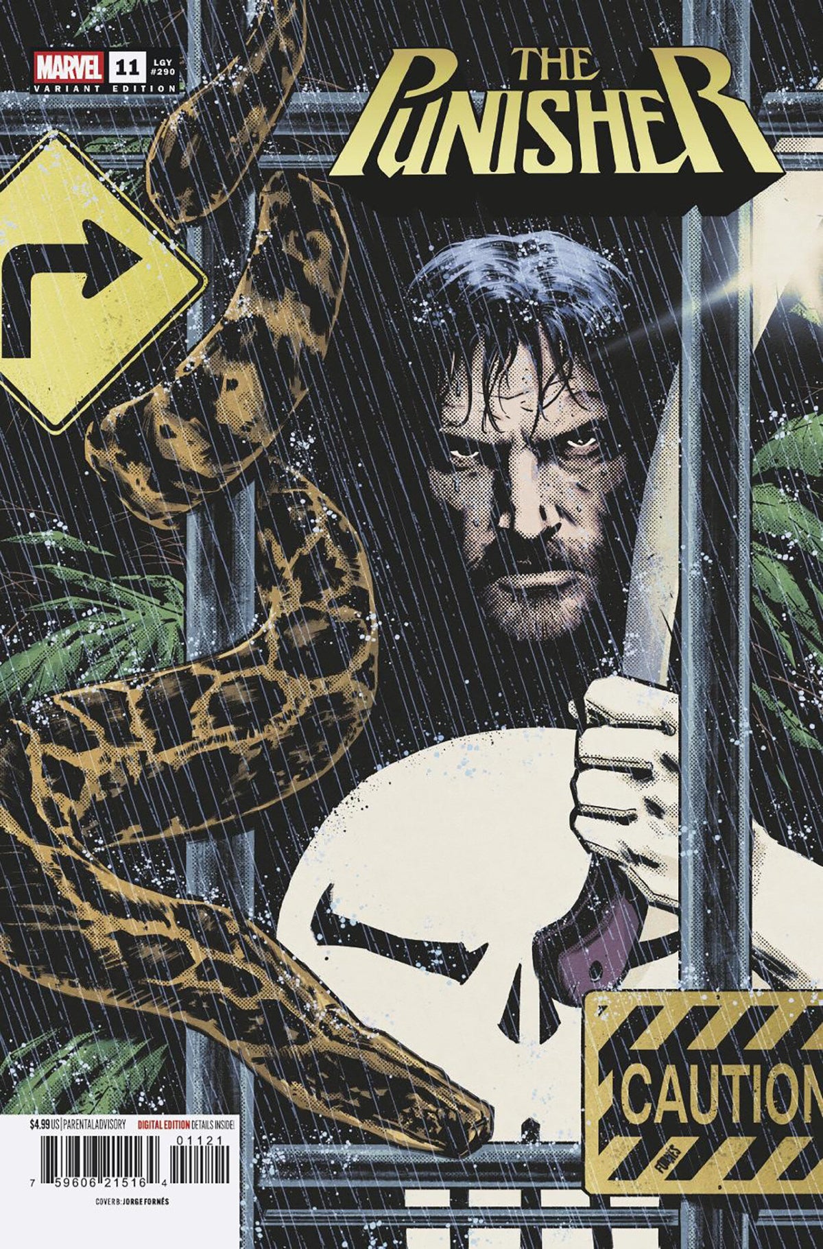 PUNISHER #11 COVER B JORGE FORNES VARIANT