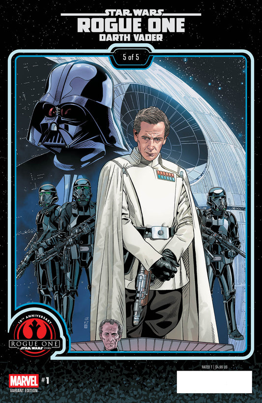 STAR WARS: ROGUE ONE - DARTH VADER #1 CHRIS SPROUSE ROGUE ONE 10TH ANNIVERSARY VARIANT