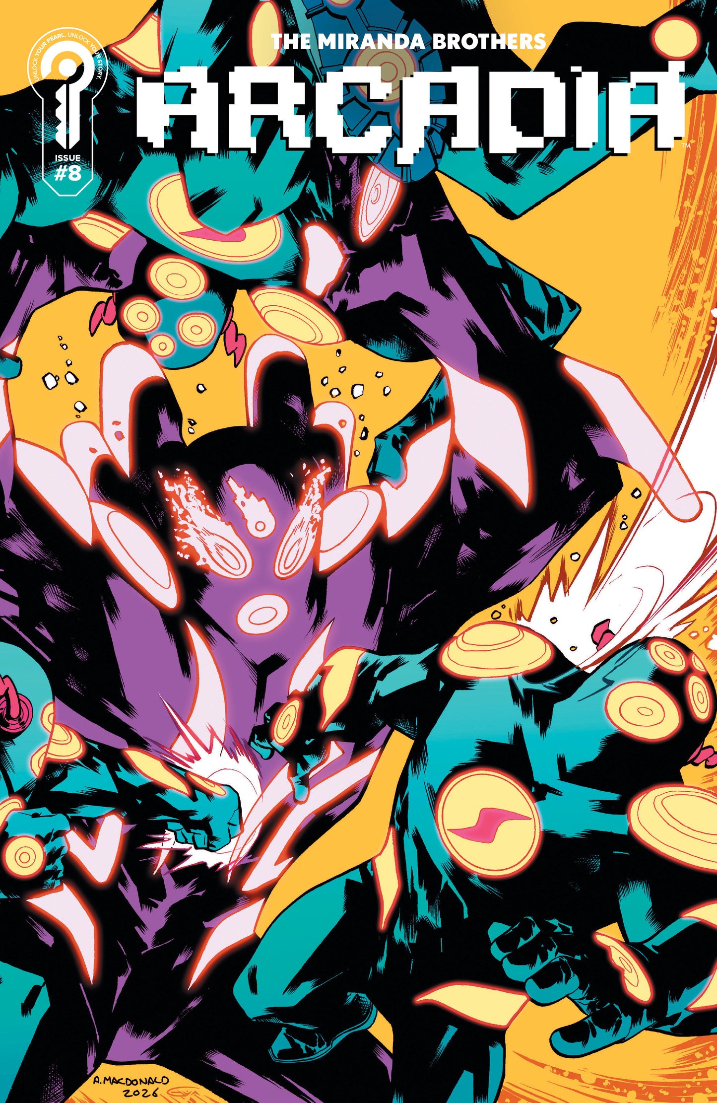 Arcadia #8 Cover B Andy MacDonald