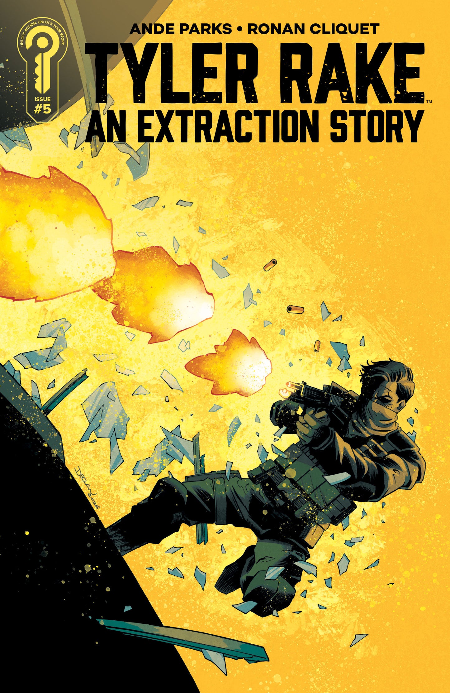 Tyler Rake: An Extraction Story #5 Cover A Declan Shalvey