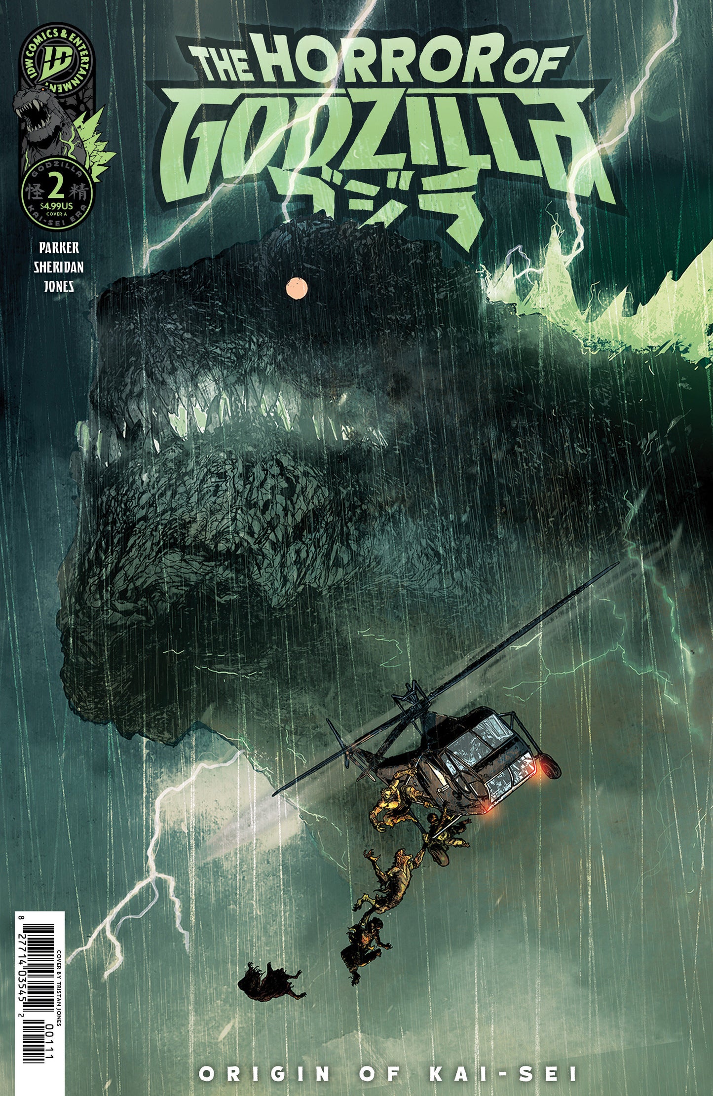 The Horror of Godzilla [Kai-Sei Era] #2 Cover A (Jones)