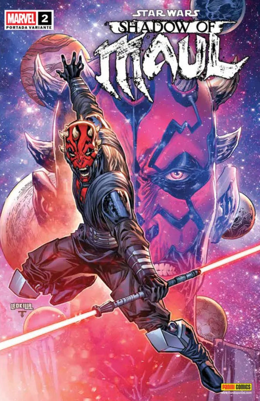 STAR WARS: SHADOW OF DARTH MAUL #2 – EXCLUSIVE VARIANT – SPANISH EDITION – METALLIC PAPER + MATTE LAMINATION – LTD 100