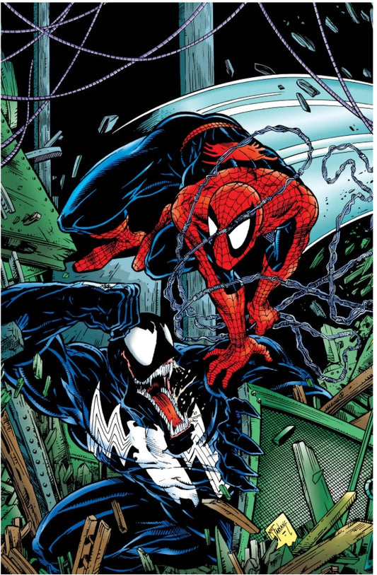 SPIDER-MAN #300 TODD MCFARLANE VIRGIN FOIL EDITION