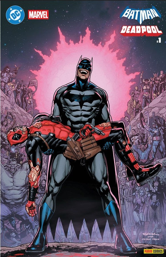 BATMAN / DEADPOOL #1 – RYAN SOOK EXCLUSIVE VARIANT – MATTE LAMINATION + SPOT VARNISH FINISH