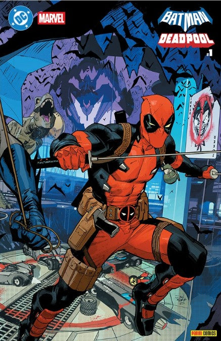 BATMAN / DEADPOOL #1 – DAN MORA EXCLUSIVE VARIANT – MATTE LAMINATION FINISH